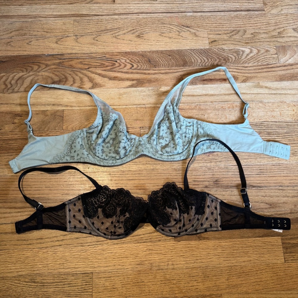 Victorias Secret Bra Bundle 34D Body by Victoria Demi and Very Sexy Balconet - Picture 4 of 7